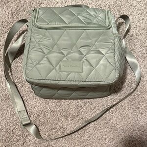Vera Bradley Quilted Sage lunch bag